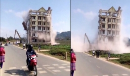 Vụ phá dỡ 'lâu đài' của trùm ma túy: Mẹ Tàng Keangnam sống chết đòi bảo vệ ngôi nhà 