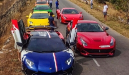 Minh Nhựa, Cường Đô la lái siêu xe đi dã ngoại cuối tuần