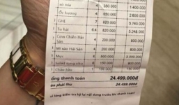 Nhà hàng bị ê kíp của ca sĩ Quang Lê tố bị chặt chém bữa ăn khuya gần 25 triệu đồng nói gì?