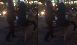 Vợ lao vào đánh ghen, bị chồng và bồ phản đòn: 'Bà già rồi nên chồng bỏ là đúng!'