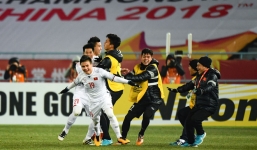 Lịch sử là đây!!  U23 Việt Nam hiên ngang hạ gục Qatar, vào chung kết U23 châu Á
