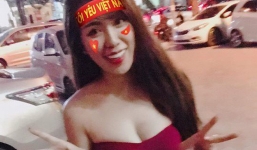 Mai Thỏ đăng loạt ảnh nóng bỏng mừng U23 Việt Nam chiến thắng