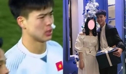 Lộ diện bạn gái đẹp không cưỡng nổi của cầu thủ bị chấn thương nhiều nhất trận bán kết Đỗ Duy Mạnh