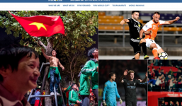 FIFA, AFC, báo châu Á đồng loạt đăng tin Việt Nam trắng đêm ăn mừng chiến tích