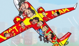 Cục Hàng không sẵn sàng đồng ý cho sơn hình đội tuyển U23 lên thân máy bay