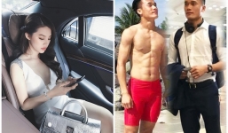 Mỹ nhân con nhà giàu Việt cầu hôn Bùi Tiến Dũng, hủy mọi việc sang Trung Quốc cổ vũ