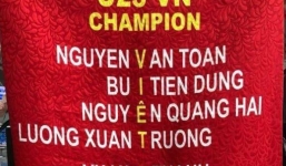 Ghép tên HLV Park Hang Seo và các cầu thủ U23 Việt Nam, chúng ta có ngay thông điệp: Việt Nam vô địch!