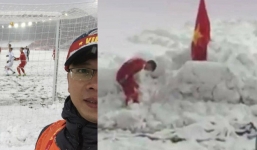 Người selfie lúc Quang Hải ghi bàn tiết lộ khoảnh khắc đặc biệt khi tiếng còi hết trận vang lên