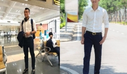 Bộ ảnh U23 Việt Nam mặc sơ mi trắng khiến chị em ngẩn ngơ