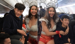 Vietjet bị phạt 40 triệu đồng vụ biểu diễn bikini trên máy bay đón U23 Việt Nam