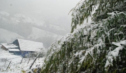 Hà Nội rét sâu 8 độ, vùng núi cao xuất hiện băng tuyết