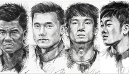 Trọn bộ tranh ký họa dàn cầu thủ 'cực phẩm' U23 Việt Nam