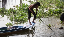 Cá chép phóng sinh chưa kịp 'đưa ông Táo về trời' đã bị người vợt, kẻ chích điện
