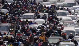 Sung sướng phát điên vì không còn áp lực trong những ngày tắc đường cận Tết