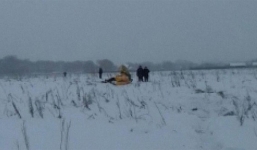 Video: Những hình ảnh đầu tiên từ hiện trường rơi máy bay Nga chở 71 người 