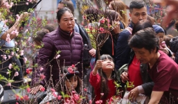 Phố cổ Hà Nội tấp nập người mua sắm ngày 29 Tết