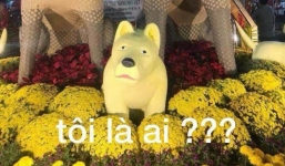 Biểu tượng gia đình nhà chó 'hờn cả thế giới' đã được tạo hình lại