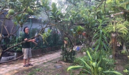 Cuộc sống 'cô đơn' của nghệ sĩ Giang Còi giữa nhà vườn 10.000 mét vuông