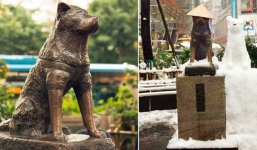 Câu chuyện cảm động về chú chó hơn 9 năm đợi người chủ quá cố ở sân ga rồi ra đi trong niềm tiếc thương của cả nước Nhật