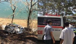 Công an tiết lộ nguyên nhân vụ 2 cha con chết cháy trong xe ô tô