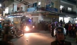 Đại úy cảnh sát vây bắt giang hồ hỗn chiến, không may rơi từ tầng 1 xuống đất