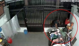 Thanh niên biến thái mang cần câu đi ăn trộm đồ lót lúc nửa đêm