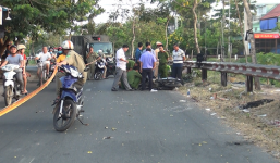 Phát hiện nam thanh niên bị vết cắt ngay cổ, tử vong cạnh xe máy ở Sài Gòn