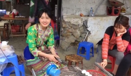 Cô gái bán cơm lam gây sốt mạng vì quá xinh đẹp, dân mạng rào rào truy tìm danh tính