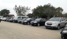 Xe biển xanh xuất hiện ở lễ hội tại Hải Phòng, Chủ tịch quận nói gì?