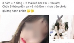 Vụ lùm xùm gây sốt nhất hôm nay: Hot girl yêu 3 năm 'cắm sừng' bạn trai 7 lần, có bầu 5 tháng vẫn ngủ với trai lạ
