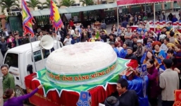 Thanh Hóa: Xin dâng bánh dày 3 tấn dịp giỗ tổ Hùng Vương