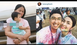 Lộ ảnh quý tử nhà Hà Tăng lớn phổng phao