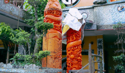 Gặp người chế tác cặp nến 'khủng' nặng cả tấn lập kỷ lục Guinness Việt Nam, được bán với giá 300 triệu đồng