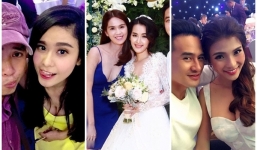 Mặc đồ gợi cảm, 3 mỹ nhân Việt đi dự tiệc cưới khiến cô dâu phải 'dè chừng'