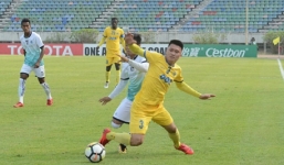 Bùi Tiến Dũng bắt chính, Thanh Hóa thua ngược ở AFC Cup