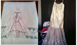 Nhờ bạn may váy cưới với giá 15 triệu đồng, cô dâu tá hỏa khi nhận được sản phẩm ngoài sức tưởng tượng