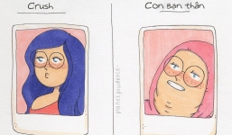 Bộ tranh: Con gái là sự tồn tại mâu thuẫn mà đáng yêu vô cùng