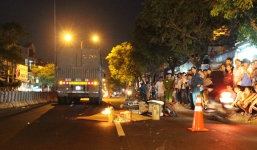 Va chạm với xe container ở Bình Dương, một nam thanh niên tử vong 