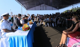 Đà Nẵng họp báo về việc đón tàu sân bay Mỹ