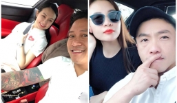 Vợ chồng Tuấn Hưng đem siêu xe 16 tỷ gia nhập hội đam mê tốc độ với Cường đô la