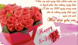 Lời chúc 8/3 hay và ý nghĩa nhất cho mẹ, vợ, người yêu, bạn gái 