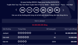 Kết quả xổ số Vietlott hôm nay 7/3: Ẩn số hơn 50 tỷ  sẽ tìm được chủ nhân?