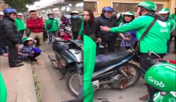 Hà Nội: Xôn xao chuyện Grab bắt bà bầu đền chắn xích xe máy giá 700.000đ vào ngày 8/3