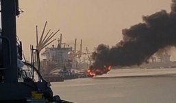 Công điện của Thủ tướng về sự cố cháy tàu chở dầu tại Hải Phòng