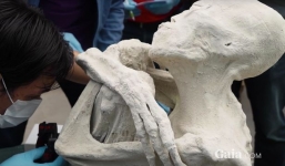 Giãi mã bí ẩn xác ướp có 3 ngón tay và chân nghi người ngoài hành tinh ở Peru