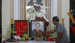 Hình ảnh lễ tang bình dị của nguyên Thủ tướng Phan Văn Khải ở quê nhà