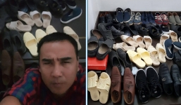 Cư dân mạng bấn loạn trước bộ sưu tập dép tổ ong có 1 không 2 của MC Quyền Linh