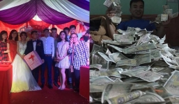 Mừng cưới bằng tiền lẻ trở thành trào lưu mới, nhiều cặp đôi thức trắng đêm tân hôn chỉ để đếm tiền