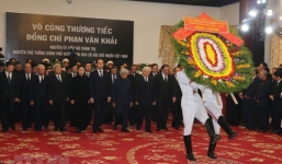 Khoảng 17.000 người đã đến viếng nguyên Thủ tướng Phan Văn Khải trong ngày 20/3