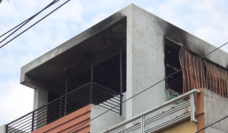 Đốt thuốc làm cháy căn nhà 3 tầng ở Sài Gòn, nhiều người thoát chết